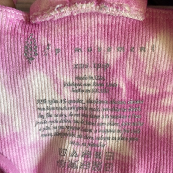 Free People Movement On the Radar Tie Dye Top - Picture 9 of 9